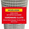 Amazon : $6.49 ($12.99)  Hardware Cloth,1/4inch 5inx15ft 23 Gauge,Double-Layer Hot-Dip Galvanizing After Welding,Chicken Wire Netting Garden Wire Fencing Rabbit Snake Fence Chicken Coop Plant Supports