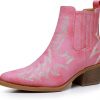 Amazon : $14.24 ($56.99)  GLOBALWIN Cowboy Boots For Women Pointed Toe Pull On Chelsea Ankle Booties The Western Cowgirl Boots