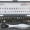 Amazon : $26.98 ($39.98)  Wiha 74984 32 Piece GoBox Standard Bit Set with Mini Ratchet