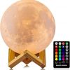 Amazon: $7.49 ($22.99) Moon Lamp, 16 Colors LED Night Light for Kids