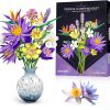 Amazon:  $14.99 ($31.99) Flowers Bouquet Building Set for Adults – Botanical Collection