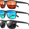 Amazon: $9.51 ($17.99) 3Pk Square Polarized Sunglasses for Men and Women
