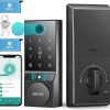 Amazon : $55.99 ($68.99) Devo G2 Door Lock for Front Door, 5 in 1 Fingerprint Keyless Entry Door Lock with Doorbell, Smart Lock Deadbolt with App Control, Easy Install No Hub, IP54 Waterproof, Built-in Bluetooth, Auto-Lock