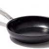 Amazon : $24.05 ($39.99) OXO Enhanced 8'' Frying Pan Skillet, PFAS-Free Ceramic Nonstick, Durable Hard Anodized Cookware, Scratch Resistant, Stainless Steel Handle, Good Grips, Dishwasher Safe, Oven safe, Black