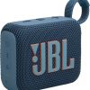 Amazon : $39.95 ($49.95) JBL Go 4 - Ultra-Portable, Waterproof and Dustproof Bluetooth Speaker, Big Pro Sound with Punchy bass, 7-Hour Built-in Battery, Made in Part with Recycled Materials (Blue)