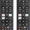 Amazon:$9.97 ($14.97)【Pack of 2】 New Universal Remote for All Samsung TV Remote, Replacement Compatible for All Samsung Smart TV, LED, LCD, HDTV, 3D, Series TV