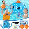 Amazon:  $8.49 ($16.99) 2-in-1 Inflatable Pool Basketball Hoop & Ring Toss