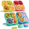 Amazon:  $8.99 ($14.99) 4 Pcs Snack Box Containers Set