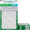 Amazon : $29.96 ($42.80)  Filterbuy 16x25x1 Air Filter MERV 8 Dust Defense (4-Pack), Pleated HVAC AC Furnace Air Filters Replacement (Actual Size: 15.50 x 24.50 x 0.75 Inches)