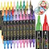 Amazon: $9.99 ($12.99) 330 Colors Dual Tip Acrylic Paint Markers Pens