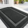 Amazon : $7.98 ($14.99)  OLANLY Front Door Mat Indoor Outdoor Entrance, Waterproof All-Season, All-Weather Doormat, Sturdy Natural Rubber, Fade Resistant, Low Profile, Easy Clean Patio Porch Entryway Mat, 29.5x17, Black
