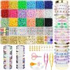 Amazon: $3.49 ($9.99) 5300 Clay Beads Bracelet Making Kit,Arts and Crafts