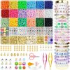 Amazon: $3.49 ($9.99) 5300 Clay Beads Bracelet Making Kit,Arts and Crafts