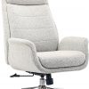 Amazon:$152.11 ($319.99)Realspace® Modern Comfort Pizana Bouclé Fabric High-Back Executive Office Chair, Light Sand/Brushed Nickel, BIFMA Compliant