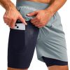 Amazon:$12.99 ($25.99)Soothfeel Men's 2 in 1 Running Shorts with 4 Pockets 5 Inch Quick Dry Gym Active Workout Athletic Shorts for Men with Liner