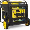 Amazon:$1077.20 ($1649.00)Champion Power Equipment 9000-Watt Electric Start Tri Fuel Home Backup Portable Open Frame Inverter Generator with Quiet Technology and CO Shield