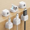Amazon:$5.92 ($19.99)6 Pack Magnetic Cable Clips [Cable Smooth Adjustable] Cord Holder, Under Desk Cable Management, JOYROOM Adhesive Wire Holder Keeper Organizer for Home Office Desk Phone Car Wall Desktop Nightstand