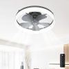 Amazon:$39.99 ($99.99)Ceiling Fans with Lights, 19.7'' Flush Mount Ceiling Fan with Lights and Remote, 3000K-6000K Dimmable Modern Low Profile Ceiling Fans for Bedroom Living Room, 6 Speeds Fandelier LED Fan Light