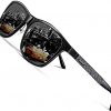 Amazon:$11.99 ($23.98)ROCKNIGHT HD Polarized Driving Sunglasses UV400 Protection Lightweight Al-Mg Metal Frame Outdoor Casual 60mm