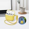 Amazon : $0.99 ($1.99) Compatible with AirPods 4 Generation Case[2024], Soft Silicone Headphone with Keychain|Hand Strap, Full Protective Charging Earphone Cover for Airpods 4th Gen-Yellow