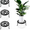 Amazon:  $12.49 ($24.99) 3 Pack Metal Plant Stand Indoor Outdoor