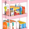 Amazon: $12.49 ($25.99) Rolling Storage Cart 3 Tier Bathroom Cart Organizers