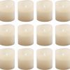 Amazon : $12.50 ($20.99)  LumaBase Battery Operated Votive Candles - White, Set of 12, 81512