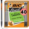 Amazon: $6.47 ($13.99) 40Ct Xtra-Smooth Mechanical Pencils w/ Erasers