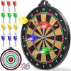 Amazon : $23.99 ($29.59) Magnetic Dart Board for Kids - 12pcs Magnetic Darts, Indoor/Outdoor Kids Games and Party Games, Christmas Birthday Gifts Toys for 3-12 Year Old Boys
