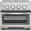 Amazon:$209.00 ($229.95)Cuisinart TOA-70 Stainless Steel Air Fryer Convection Toaster Oven, 8-1 Oven, Bake, Grill, Broil, Warm Options