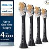 Amazon:$38.96 ($56.99)Philips Sonicare Premium All-in-One (A3) Replacement Toothbrush Heads, Gum Care, Plaque Removal, Whitening, One Year Supply, 4 Brush Heads, Black, HX9094/95