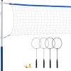 Amazon:$31.99 ($44.99)Franklin Sports Portable Badminton Set - Adult and Kids Badminton Net - Perfect Backyard/Lawn Game - Includes 4 Racquets - Recreational
