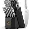 Amazon:$49.99 ($99.99)Knife Set, imarku Kitchen Knife Set with Block, 16 Pcs High Carbon Kitchen Knives, Knife Block Set with Sharpener, Dishwasher Safe, Best Gifts for Women/Men