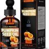 Amazon:$11.47 ($22.95)Cold Pressed Pumpkin Seed Oil Liquid Drops – 2000mg per Serving | Vegan, Gluten-Free, Non-GMO | Hair, Skin & Prostate Support | Natural Pumpkin Flavor | 60ml Dietary Supplement