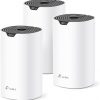 Amazon : $89.99 ($129.99) TP-Link ???????????????? S4 Mesh AC1900 WiFi System - Up to 5,500 Sq.ft. Coverage, Replaces WiFi Router and Extender, Gigabit Ports, Works with Alexa, 3-pack