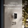 Amazon : $59.99 ($99.99) Ring Outdoor Cam Plus, Battery (newest model), Wide-Angle Video with Ring Vision, Low-Light Sight for full-color night vision, Mount-Anywhere Versatility, White