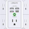 Amazon:  $9.48 ($12.96) Wall Charger, Surge Protector, QINLIANF 5 Outlet Extender