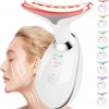 Amazon: $9.99 ($19.99)  Face and Neck Massager T𝗈𝗈I, 7 C𝗈I𝗈r Facial Massager