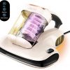 Amazon : $62.99 ($99.99) JIGOO S100 Mattress Vacuum Cleaner UV Sanitizing, Anti-allergen Bed Cleaner with 12Kpa Suction, Handheld Vacuums for Dust & Pet Hair, Effectively Clean Up Bed, Pillows, Cloth Sofas, Carpets