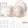 Amazon : $249.99 ($349.99) eufy Security Heated Wearable Breast Pump S1 Pro, Slim Hands-Free with Industry-Leading HeatFlow Tech, Wireless Charging Case, App-Controlled OptiRhythm, Hospital-Grade Suction, in-Bra Use
