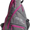 Amazon :$12.79 ($34.99)Pickleball-X Elite Performance Sling Bag - Official Bag of the US Open (Gray/Pink)