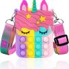 Amazon:  $5.99 ($6.99)  Unicorn Pop It Purse Fidget Toys for Girls