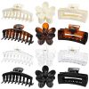 Amazon:  $6.99 ($9.99) Large Hair Claw Clips 12 Pack, Flower Hair Clips