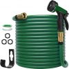 Amazon $24.99 ($49.99)  Garden Hose 100FT, Lightweight & Flexible Water Hose with 10-Pattern Spray Nozzle - Kink-Free, Leak-Proof, 3/4