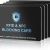 Amazon: $4.99 ($15.99) 6pk RFID Blocking Card, NFC Debit Credit Card Passport Protector