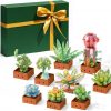 Amazon: $12.49 ($24.98) Botanical Succulents Building Set for Adults – 9 Pack Artificial Plants