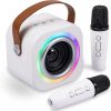 Amazon: $9.95 ($17.80) Mini Karaoke Machine for Kids with 2 Wireless Mics