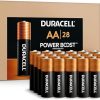 Amazon : $17.74 ($21.75) Duracell Coppertop AA Batteries with Power Boost Ingredients, 28 Count (Pack of 1) Long-lasting Alkaline Double AA Battery in Re-closable Pack for Quick Access and Organized Storage