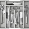 Amazon: $14.99 ($19.99)  Expandable Silverware Drawer Organizer