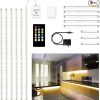 Amazon:$7.99 ($20.99)DAYBETTER Under Cabinet Lights, 6 PCS Under Cabinet Lighting with Remote, Dimmable LED Strip Lights for Bedroom, LED Lights for Kitchen Cabinet, Counter Shelf 2700K-6500K Warm to Daylight White, 9.8ft